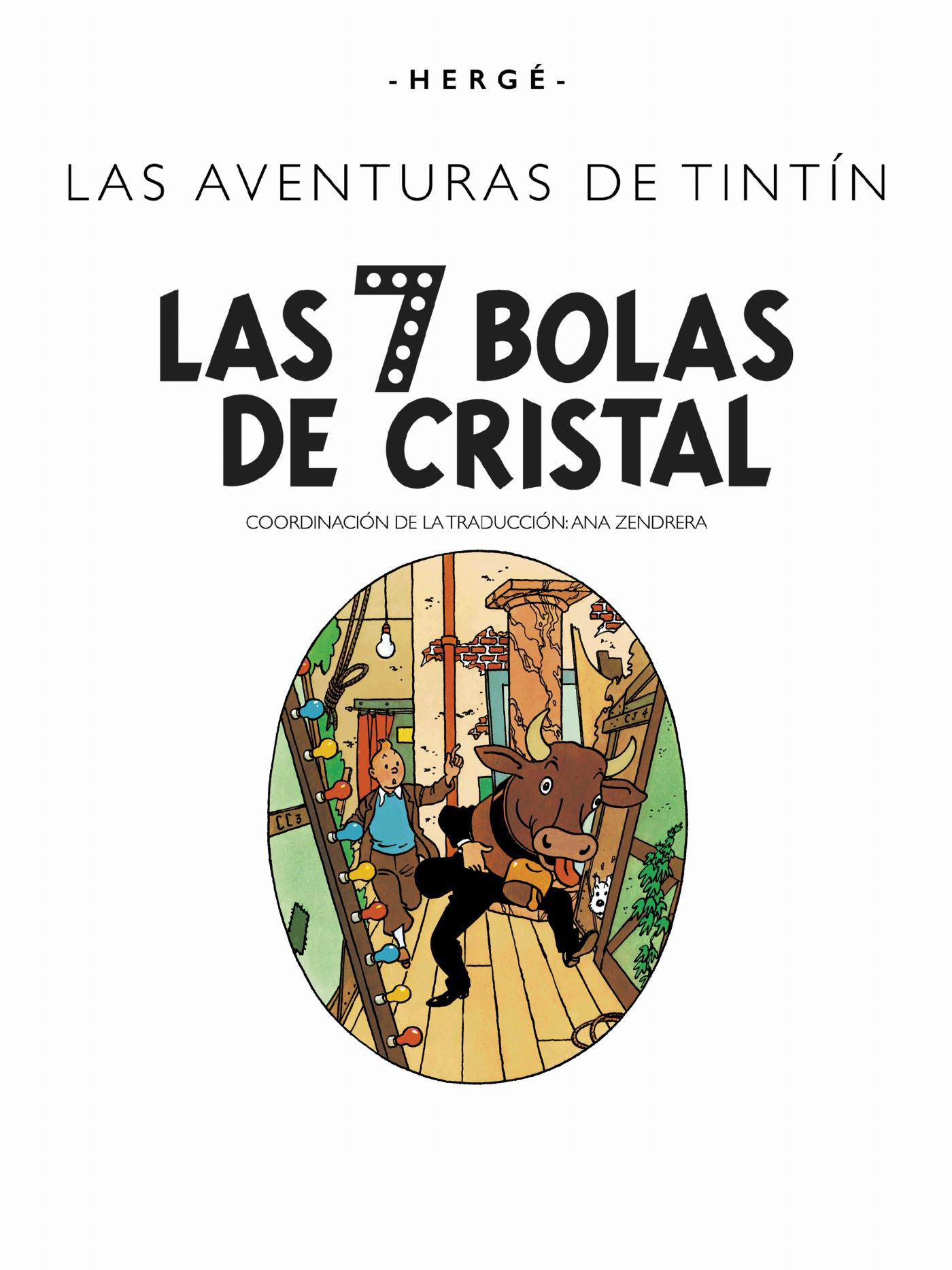 Les 7 Boules de cristal - page titre